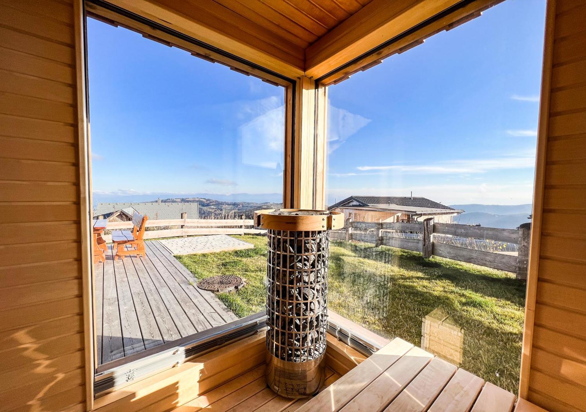 1A Chalet Eck - Wandern, Grillen, Panorama Sauna! Klippitztorl エクステリア 写真