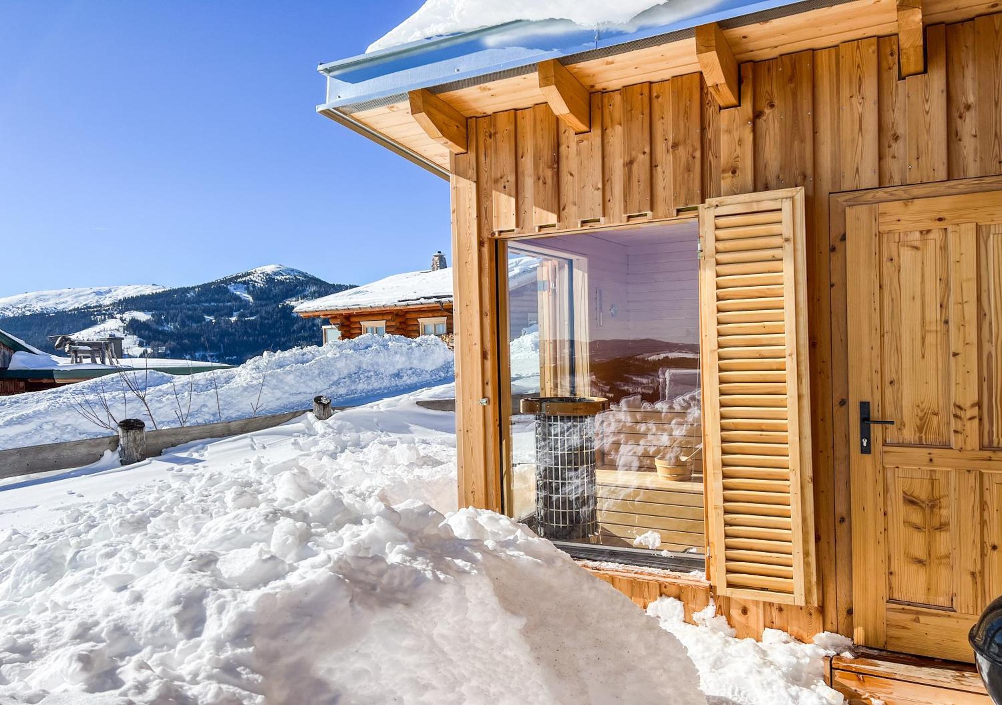 1A Chalet Eck - Wandern, Grillen, Panorama Sauna! Klippitztorl エクステリア 写真