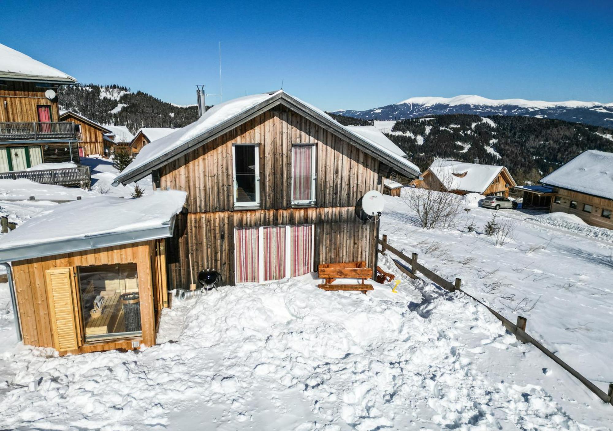 1A Chalet Eck - Wandern, Grillen, Panorama Sauna! Klippitztorl エクステリア 写真
