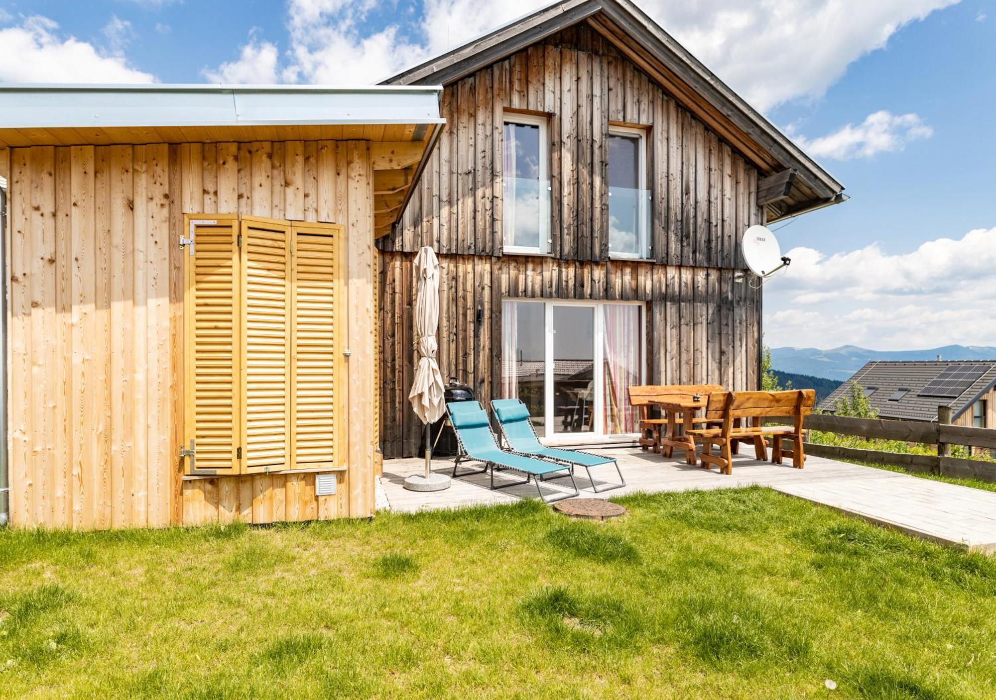 1A Chalet Eck - Wandern, Grillen, Panorama Sauna! Klippitztorl エクステリア 写真